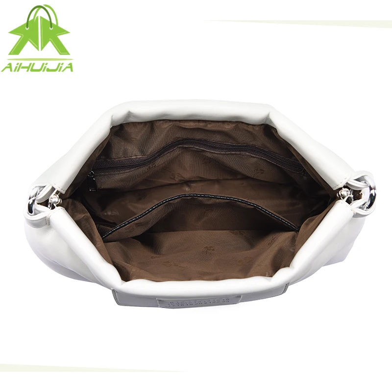 

Winter Space Cotton Women Casual Totes Bag Fashion Solid Color Feather Padded Designer Lady Down Square Shoulder Crossbody Bags