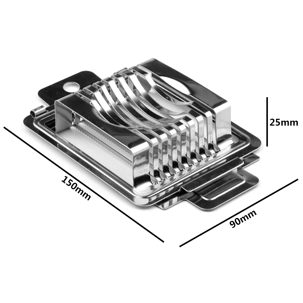 Портативный Нержавеющая сталь яичный нож ручной гриб делитель помидоры срез
