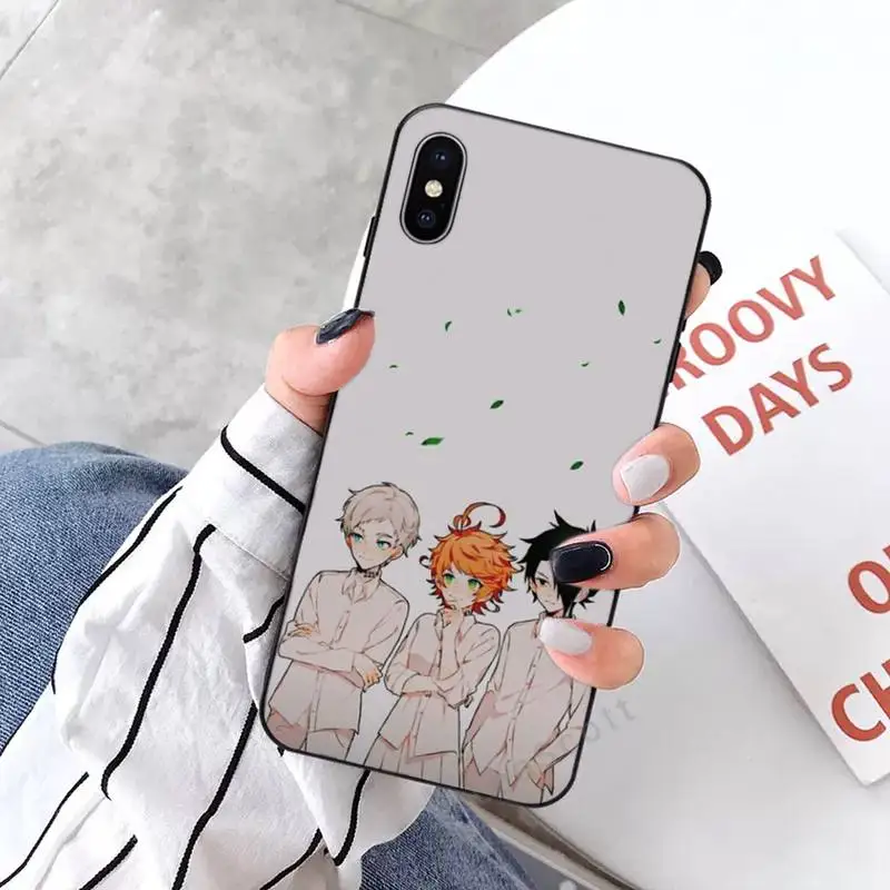 

Anime The Promised Neverland Phone Case for iPhone 11 12 mini pro XS MAX 8 7 6 6S Plus X 5S SE 2020 XR