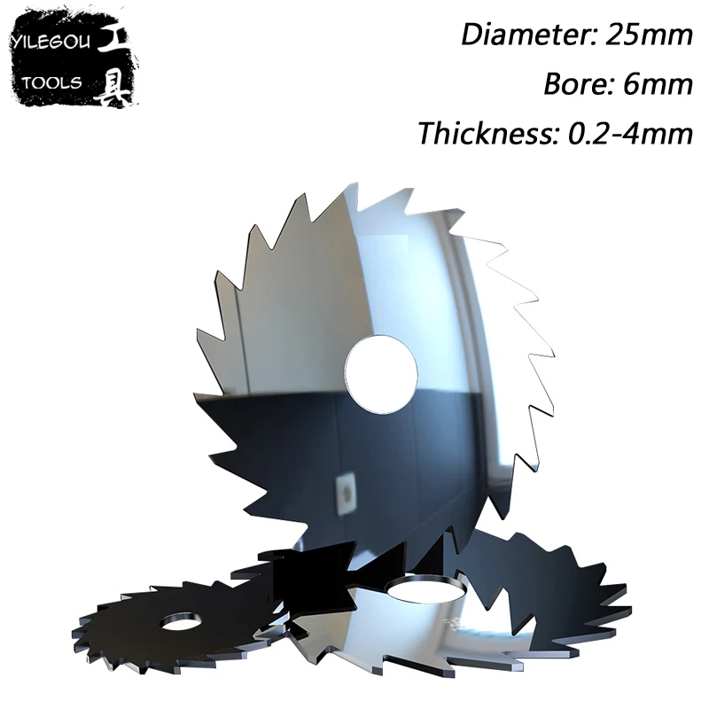 25mm Alloy Tungsten Steel Milling Cutter. 25x6mm Carbide Circular Saw Blades Cut Aluminum Copper Metal PDF. Thickness 0.2-4mm |