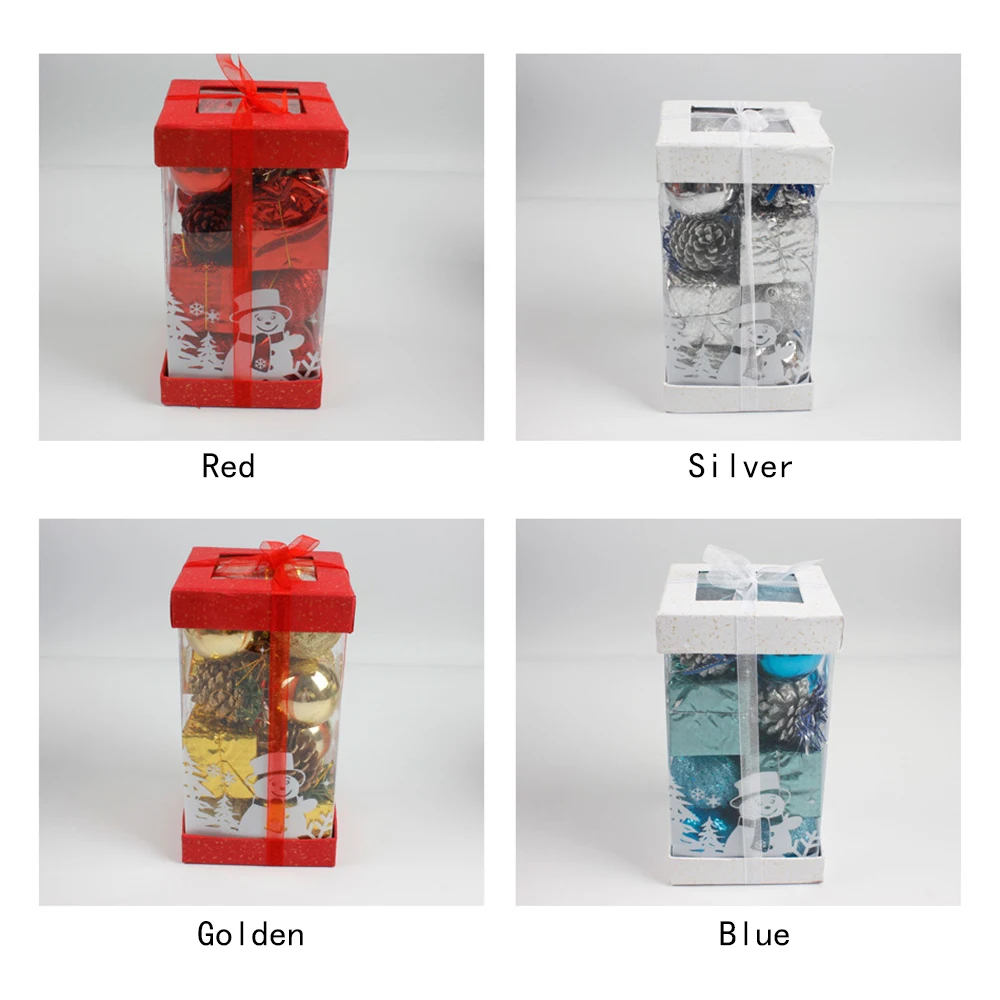 Сосновый конус Рождественский шар кулон набор Рождественская елка висячие