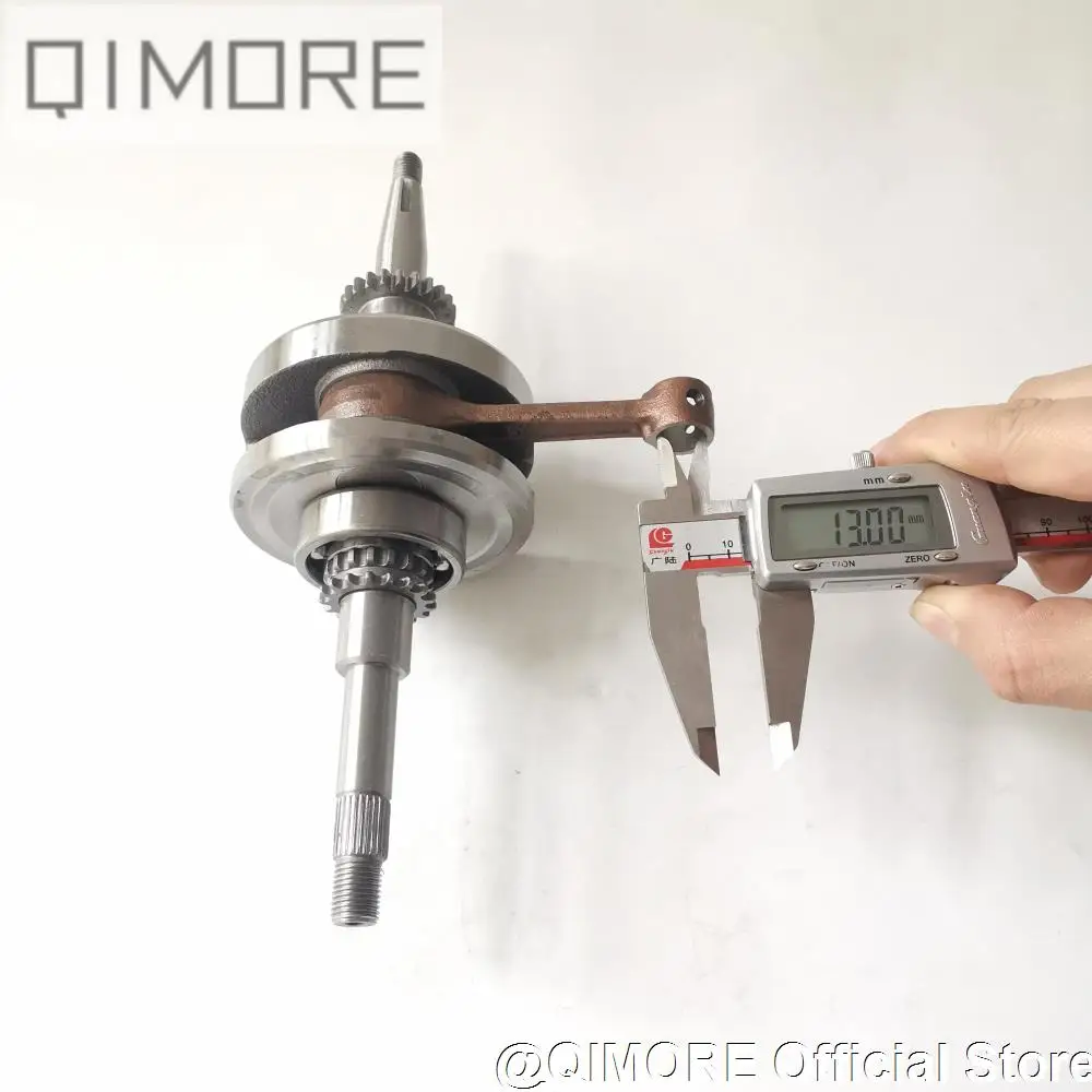 Коленчатый вал (22 зубья) для 4-тактного мопеда мотовездехода QUAD 139QMB GY6 50 60 80 cc |