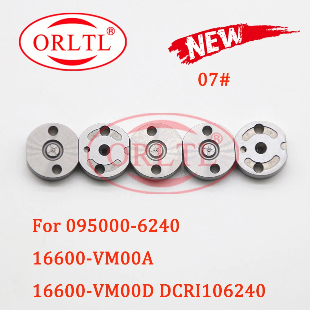 

Пластина с отверстием клапана дизельного инжектора ORLTL 095000-6240 095000-6241, клапан управления сопла для 16600-VM00A 16600-VM00D DCRI106240