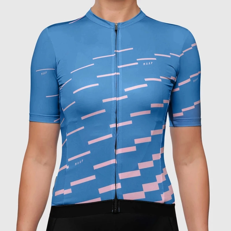 

Loop Team Cycling jersey women Summer 2019 Maap bike Jerseys female mountain road MTB bicycle shirt maillot Girls Racing tops