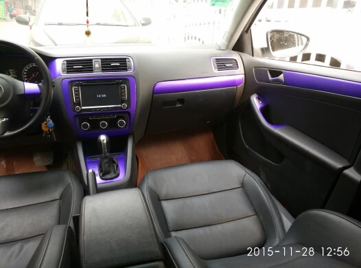 Полный набор автомобильных наклеек из углеродного волокна для 2006-2011 2012-- VW Volkswagen Jetta MK6