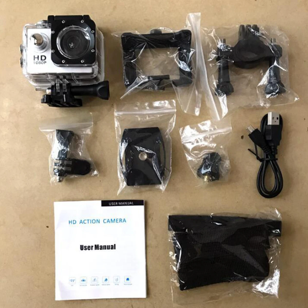 Спортивная Экшн камера SJcam DVR0001 Freestyle 2 дюймовый LCD 640P * 480P для дайвинга 30 м