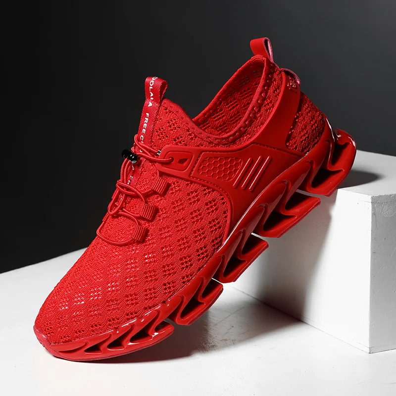 SITAILE New Mesh Men Casual Shoes Lac-up Lightweight Comfortable Breathable Walking Sneakers Tenis masculino Zapatilla | Обувь