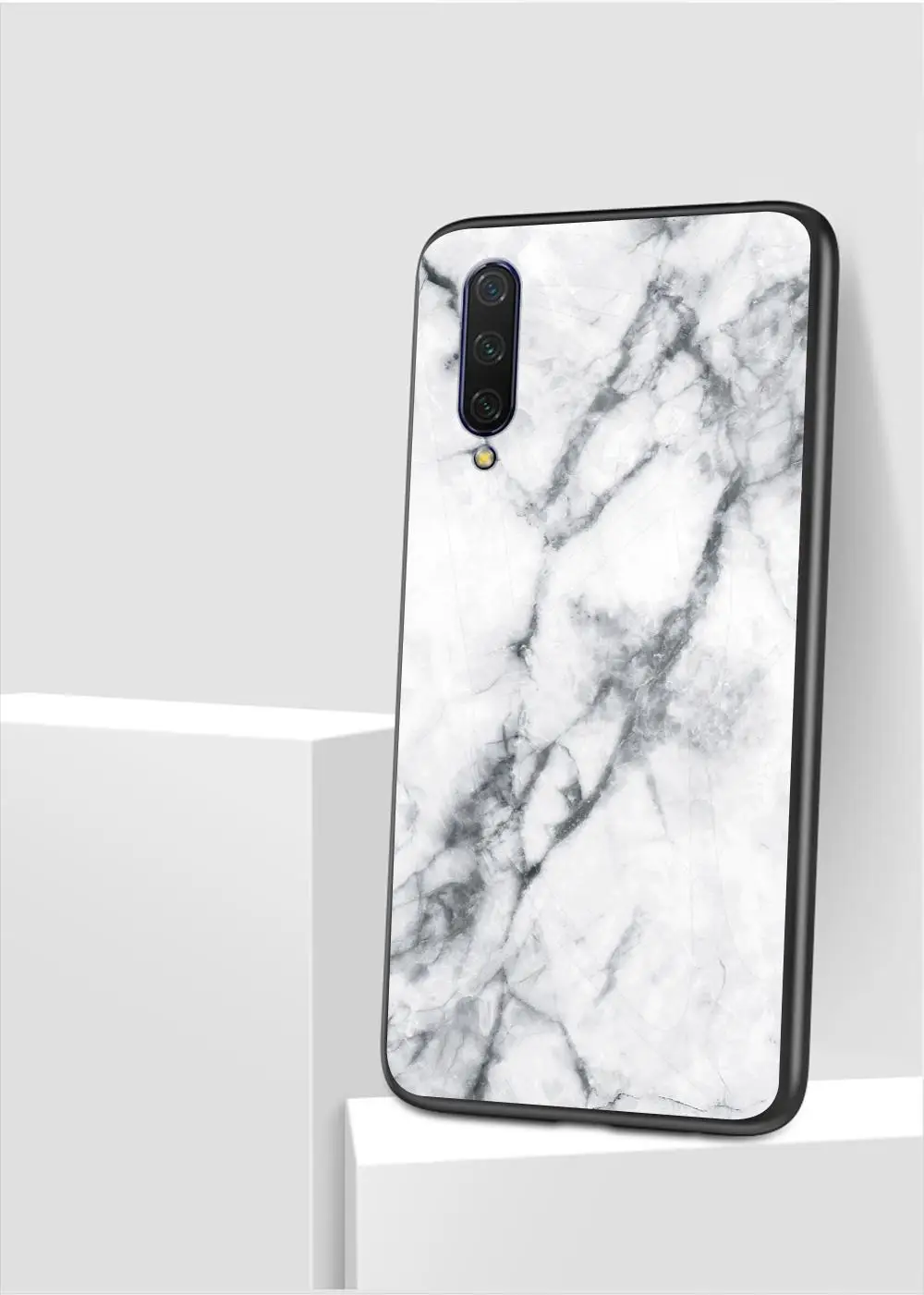 Блестящий чехол для телефона для huawei Y6 Y7 Pro Y9 Honor 9X 8X 8A 8C 8S 7C 7A 20 i 10 i 9 8 Мрамор Стекло защитный прикрепляющийся к крышка