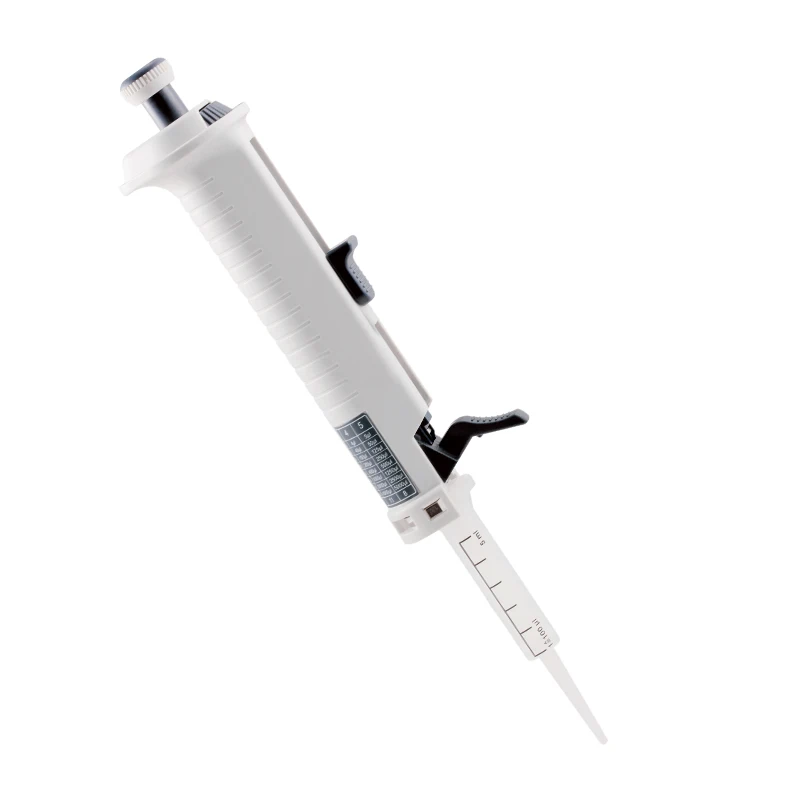 

Continuous Dispenser Pipette Gun Experimental Single-Handed Operation Adjustable 0.5ml-50ml Dispenser Laboratory Range Tool