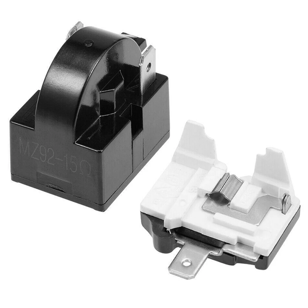 Холодильник стартер PTC реле 15 Ом 2 контактный компрессор устройство защиты от