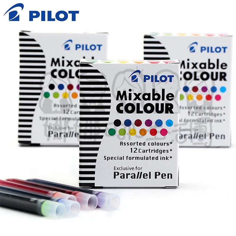 Pilot Parallel каллиграфическая ручка набор с бонусным чернильным картриджем (IC P3 AST)