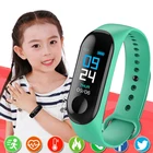 Детские цифровые часы для мужчин и женщин, Смарт-часы с пульсометром и цветным экраном, шагомер, Bluetooth соединение для девочек и мальчиков