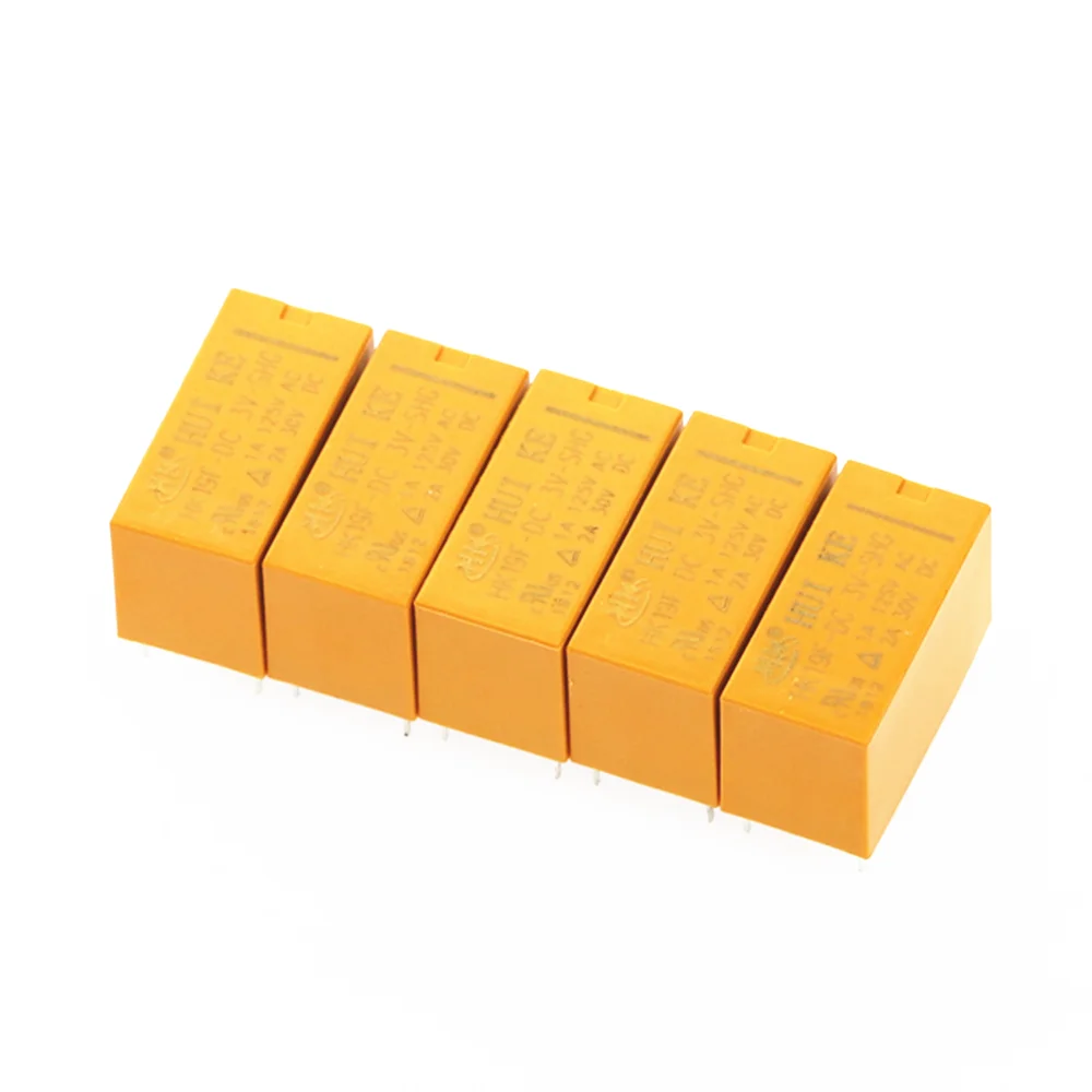 5 шт. реле HK19F-DC3V-SHG HK19F-DC5V-SHG HK19F-DC12V-SHG HK19F-DC24V-SHG HK19F 3V 5V 12V 24V 8PIN
