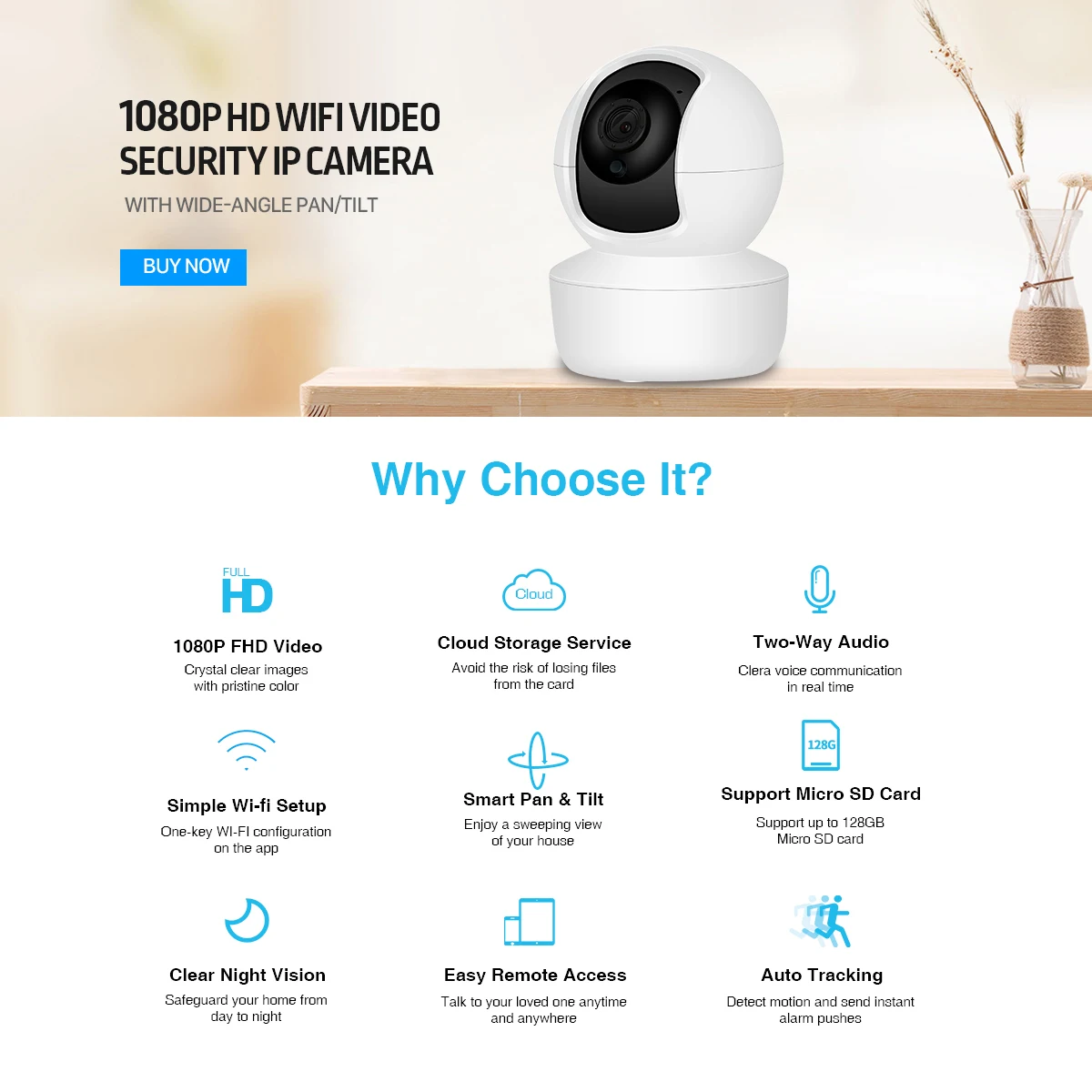 BESDER HD 1080 P облачная Беспроводная ip-камера интеллектуальное автоматическое отслеживание безопасности дома человека CCTV сетевая камера с wifi