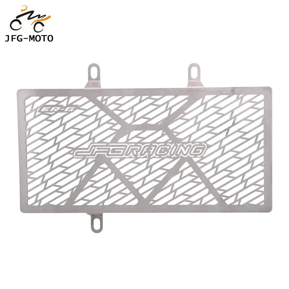 

Motorcycle Stainless Steel Radiator Grille Cover Guard Protection For Kawasaki ER6N ER-6N 2012 2013 2014 2015 2016 2017