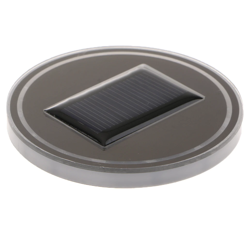 Автомобильный RGB светодиодный подстаканник коврик подставка перезаряжаемая