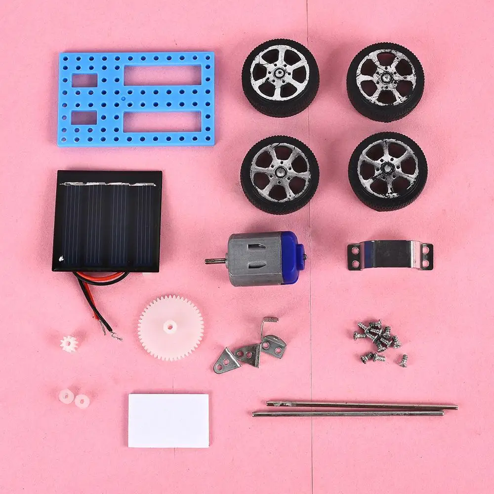 Новинка мини-автомобиль на солнечной батарее домик сделай сам сборная обучающая