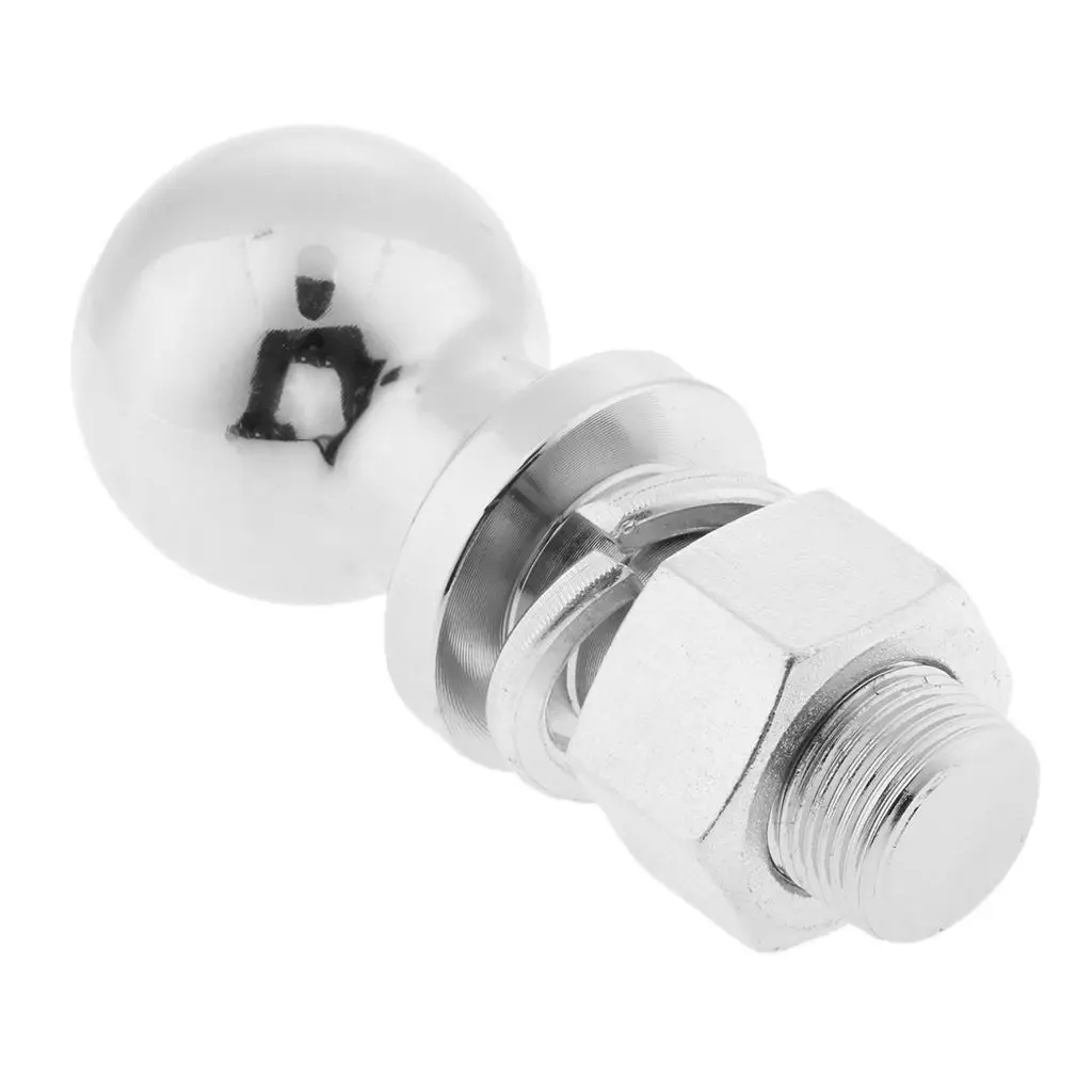 

Trailer Hitch Ball in Chrome - Gross Load 5000lbs Ball 2'' Shank 1''