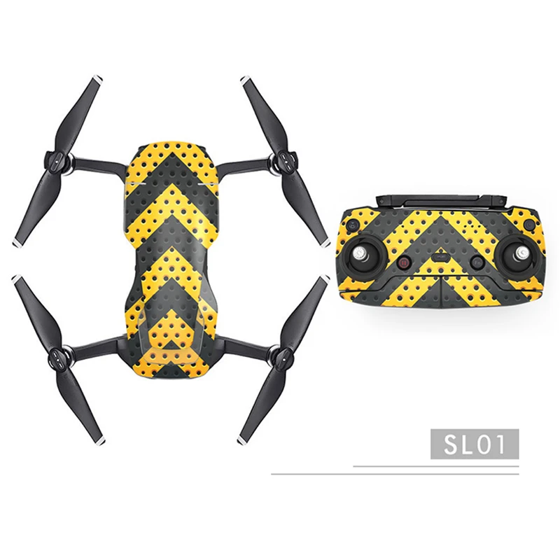 Для DJI Mavic Air Наклейка ПВХ наклейки пустынный камуфляж рисунок полный набор Drone