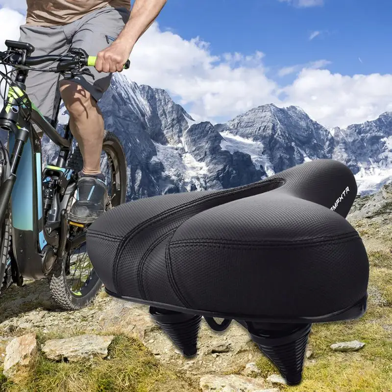 

Shock Absorbing Hollow Bike Saddles MTB Bicycle Seat Cushion Breathable Waterproof Thickened Soft Road Bike Cycling Saddle