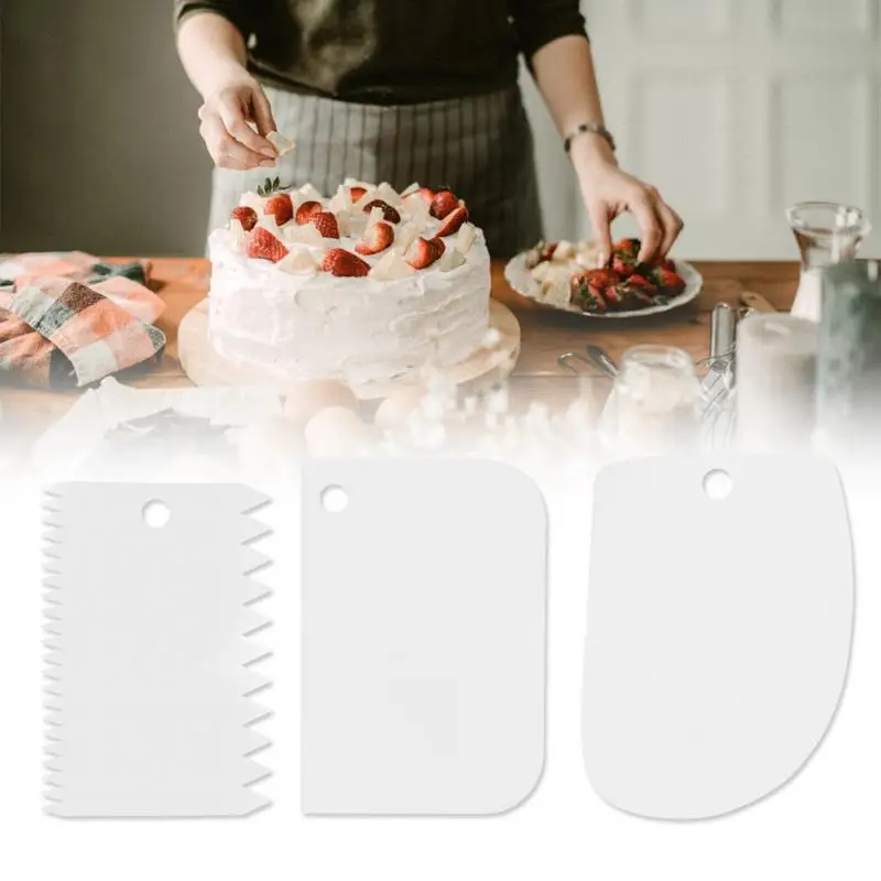 3 шт. скребок для украшения торта|Принадлежности выпечки| |