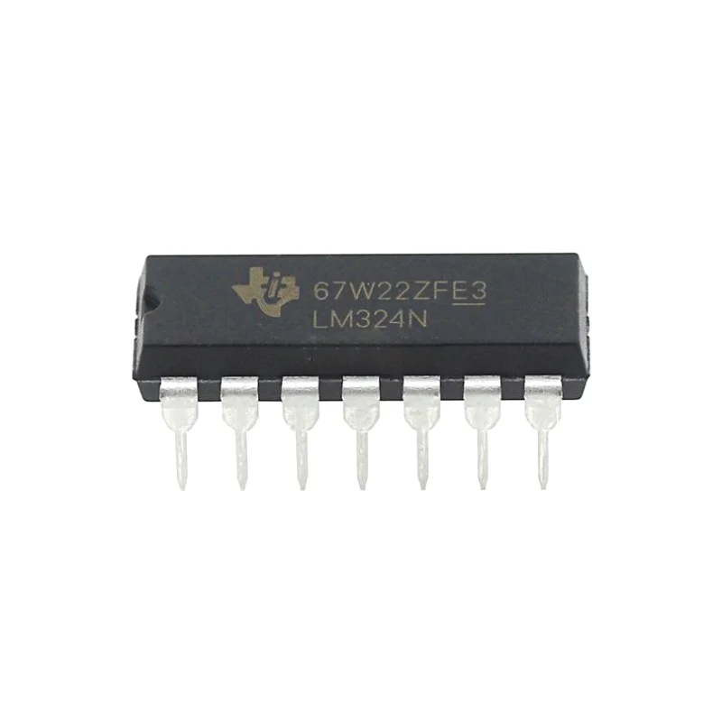 Оригинальный аутентичный прямой штекер LM324N Lm324 324 чип операционный усилитель