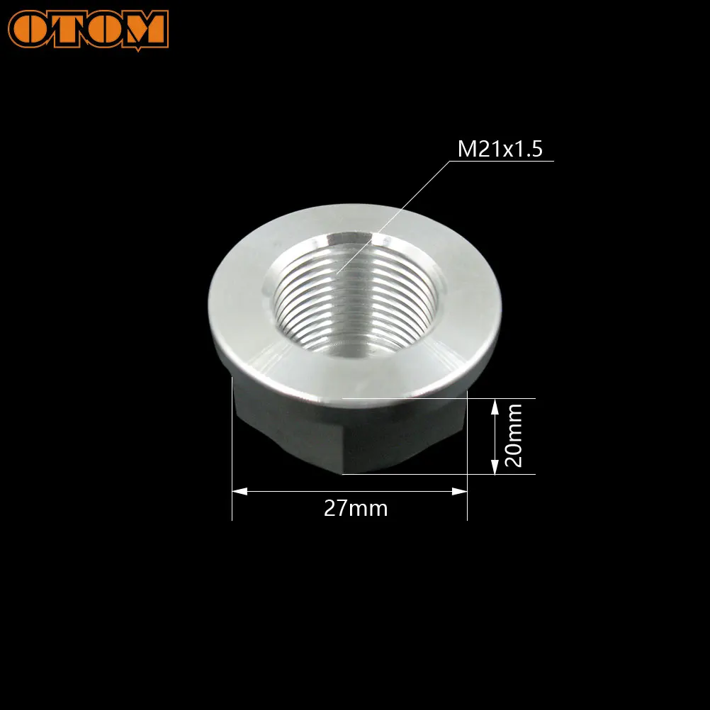 OTOM M21 * 1 5 мотоцикл гайка задней оси Чехлы Кепки для колеса в мотокроссе замок