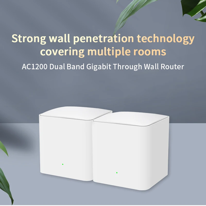 Nova GLMW5G весь дом ячеистой Wi-Fi маршрутизатор Системы AC1200 2 4 г/5 0 ГГц гигабитный WiFi