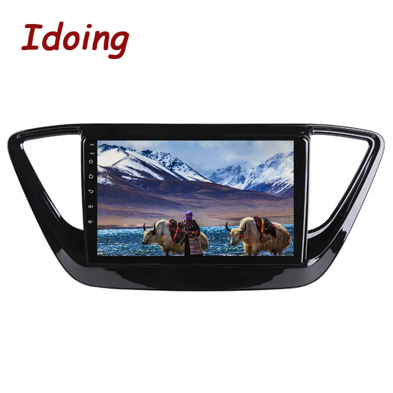 Автомобильный мультимедийный плеер Idoing 9 &quot 1Din Android радио Vedio 4 Гб + 64 ГБ