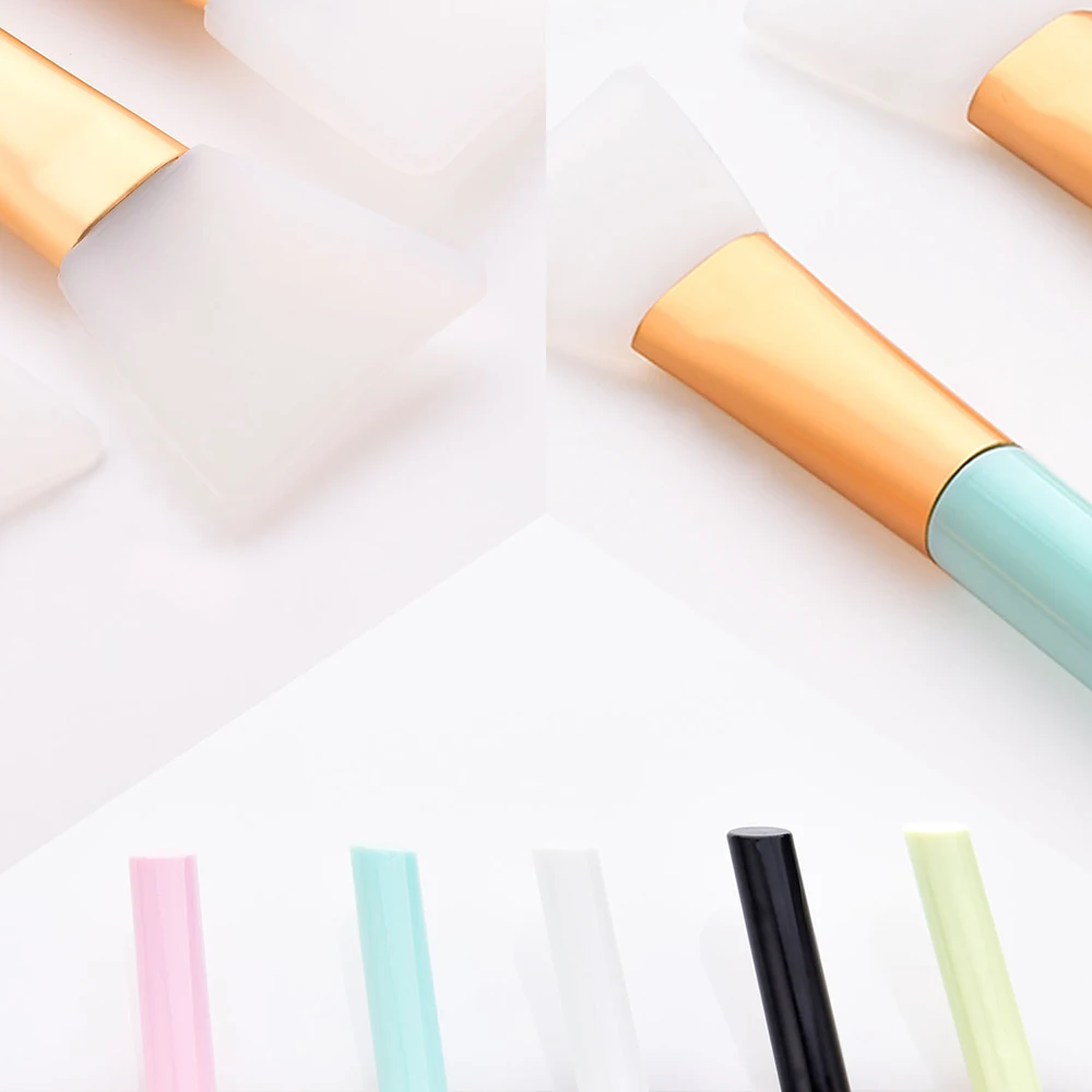 Профессиональные кисти для макияжа Кисть лица глаз Макияж силикагель DIY маска