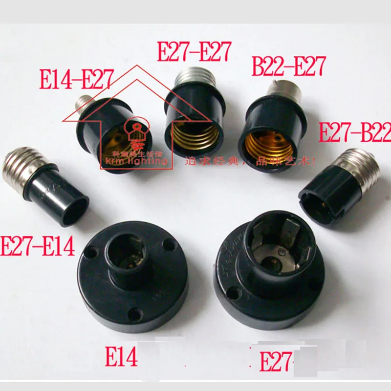 20 штук светодиодный Основание лампы преобразования держатель конвертер гнездо