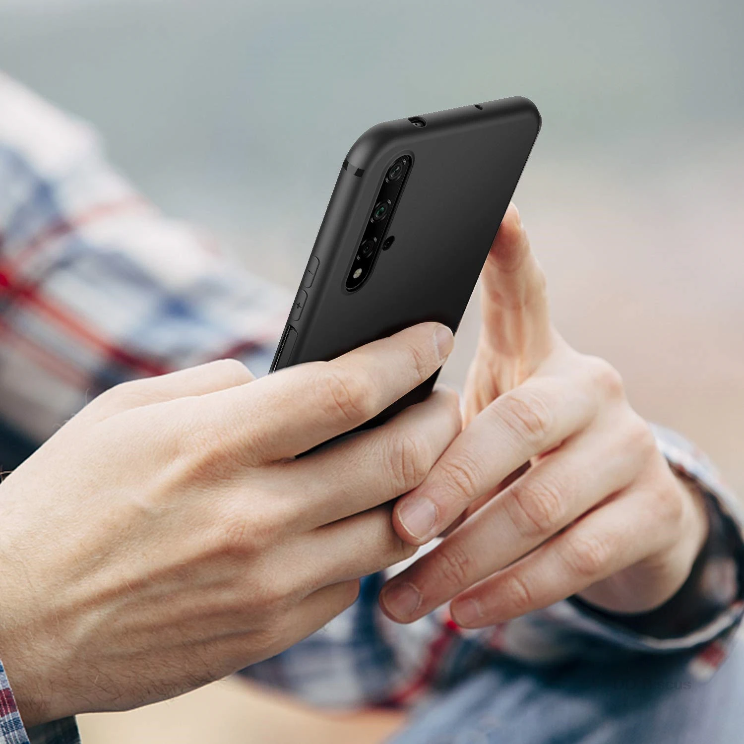 Матовый чехол для Huawei Honor 20 тонкий летний из ТПУ Nova 5T Pro YAL-L21 L41 Yale-L71A | Мобильные
