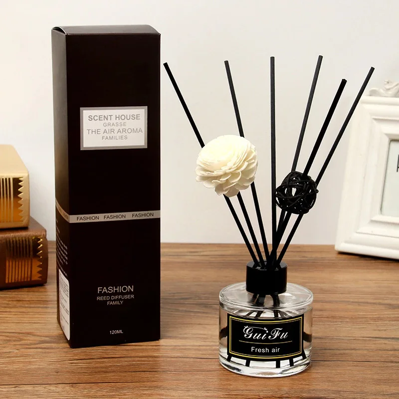 

Fire-free Aromatherapy Essential Oil Set Air Freshener Household Deodorant Rattan Long Lasting Volatile Perfume