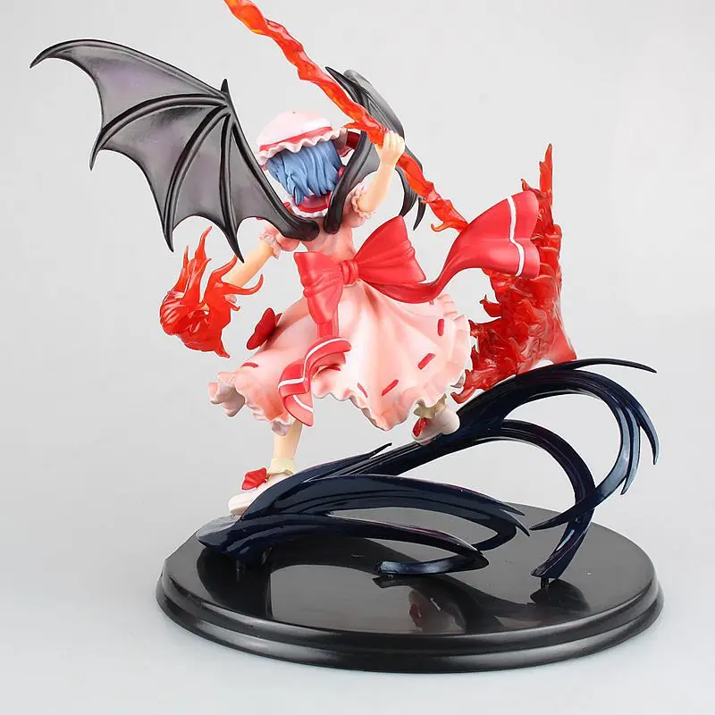 1/7 Scale Аниме Фигурка Touhou Project Little Devil Remilia Scarlet Gungnir Ver 22 см Модель ПВХ Коллекционная