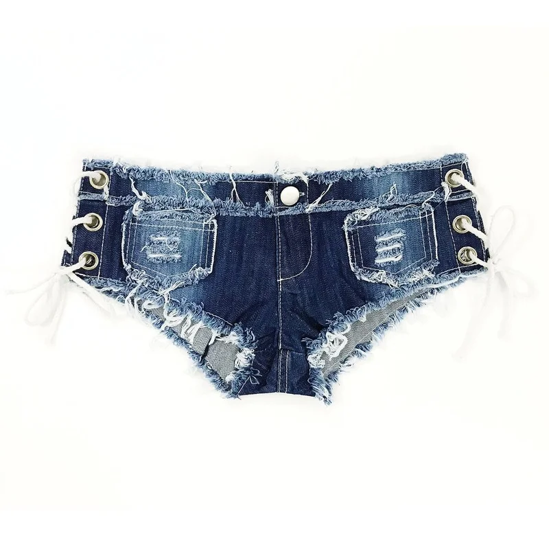 

2021 European and American new summer women's jeans jeans shorts hot pants low waist sexy nightclub clothing