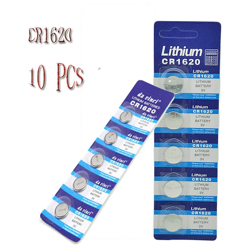 10 шт/CR1620 3v кнопка батареи ECR1620 DL1620 5009Lc модные часы литий ионные батареи|Часовые