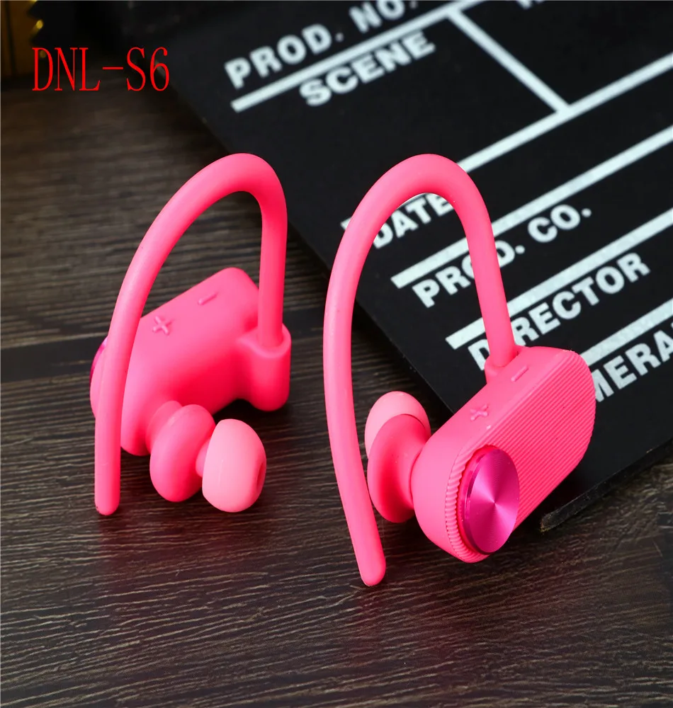 TWS DNL S6 Bluetooth настоящие беспроводные наушники 5D стерео мини водонепроницаемые для
