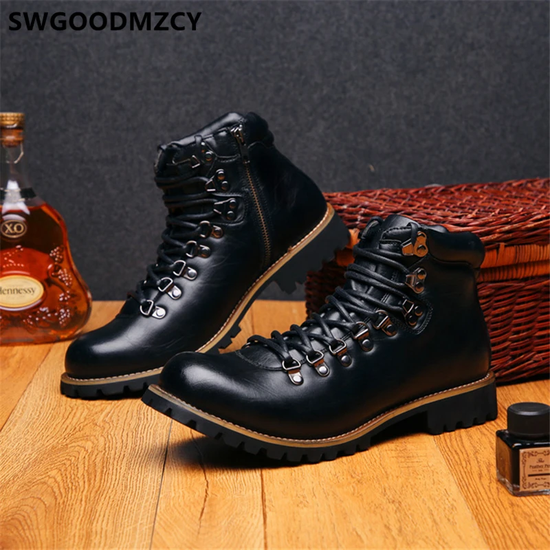 Кожаные ботинки Мужские Ботильоны Челси Мужская обувь Zapatos De Hombre Chaussure Homme Erkek Ayakkabi