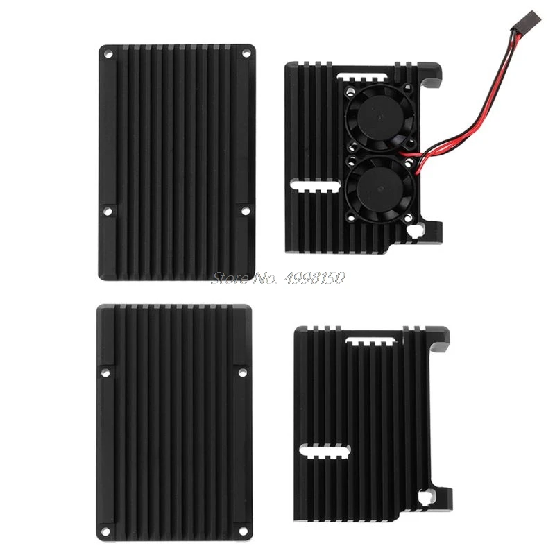 Прямая продажа оптовая корпус из алюминиевого сплава чехол металлический черная