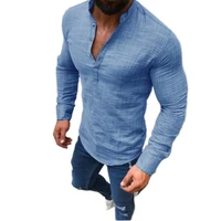 2022 england style mens clothes single breasted cardigan solid blouses and shirts button up trip dating beach long sleeve tops