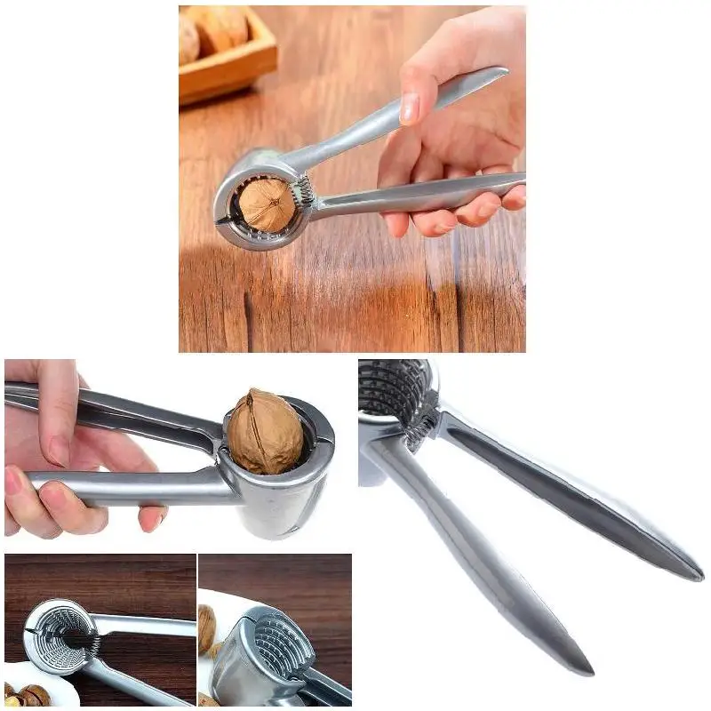 

Aluminum Alloy Walnut Crakers Nutcracker Sheller Nut Opener Kitchen Tool Walnut Pliers Opener Plier Tool Kitchen