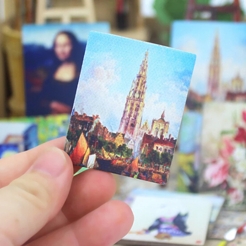 1:12 миниатюрная мебель кукольный дом рамка из смолы для картины Diy Кукольный Мини