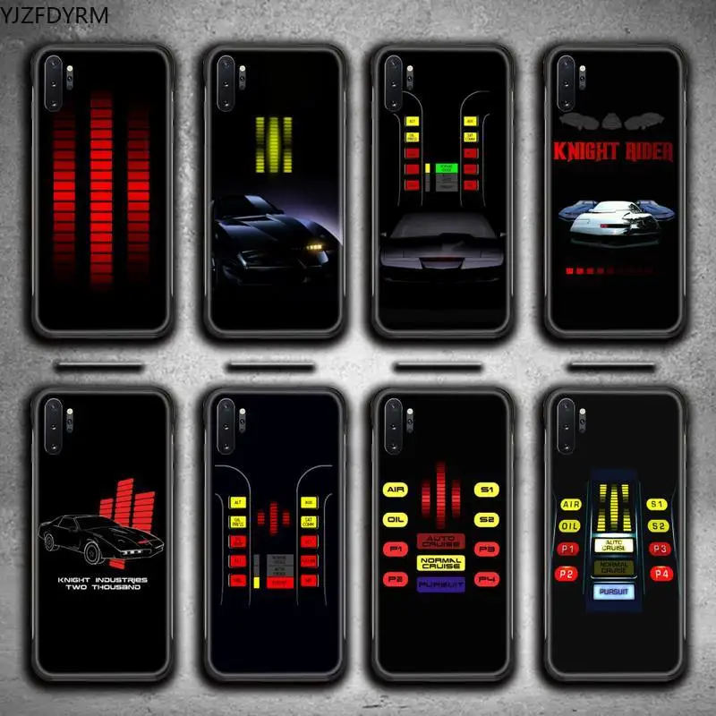 

Knight Rider KITT Car Dashboard Phone Case For Samsung Galaxy Note20 ultra 7 8 9 10 Plus lite M51 M21 M31S J8 2018 Prime