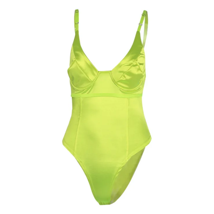 

Women's Spring and Summer Sleeveless One-Piece Camisole Women's Outer Wear Bodysuit Jumpsuit