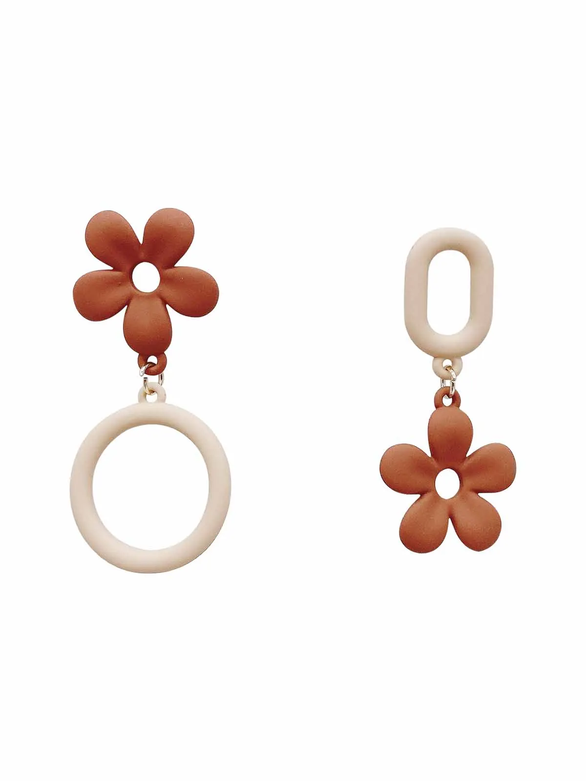 

zq Earrings New Trendy Autumn and Winter Women's Flower Earrings Refined Grace High Sense Earrings Ear Studs