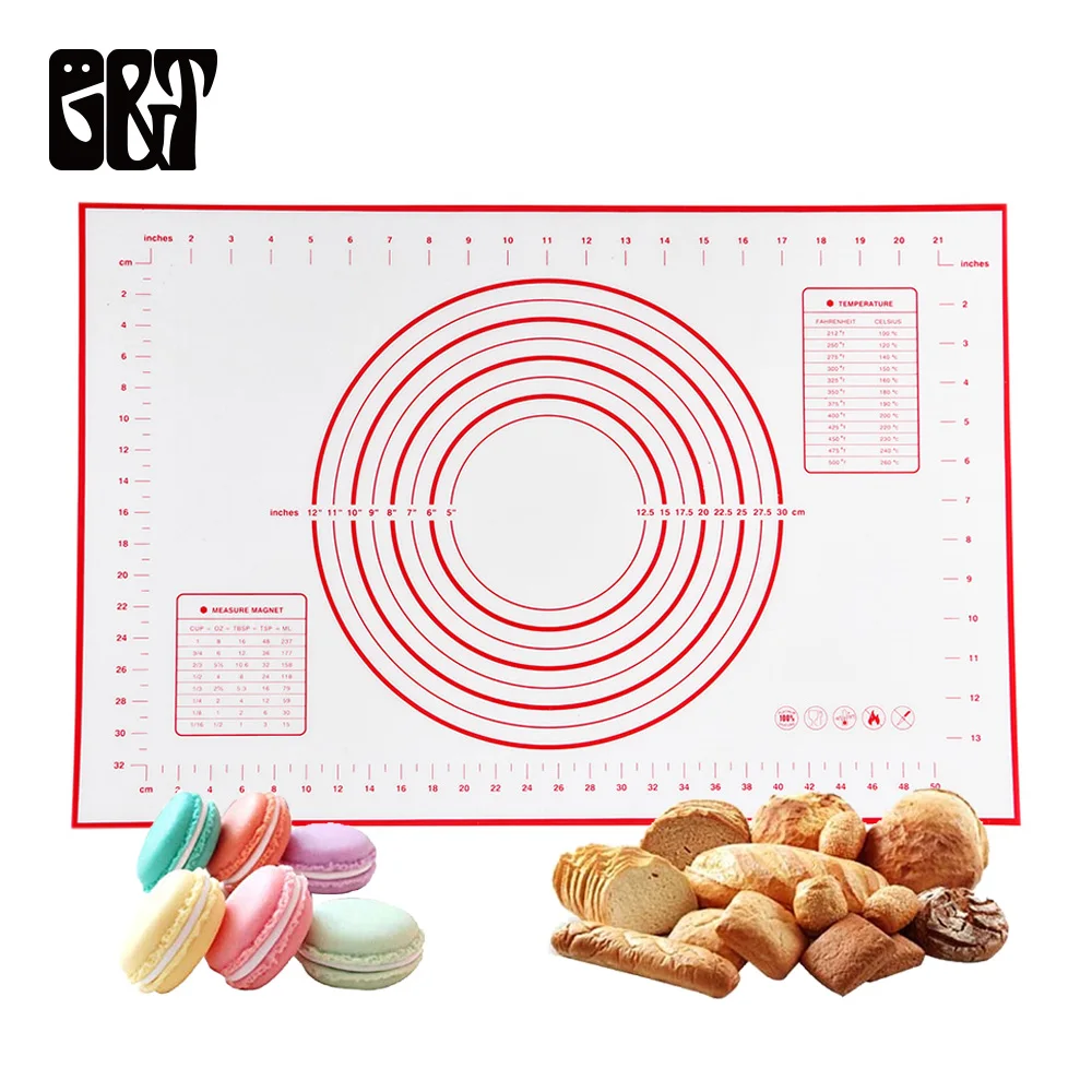 Многоразовый силиконовый коврик для выпечки игрушка Эко раскатки теста детская