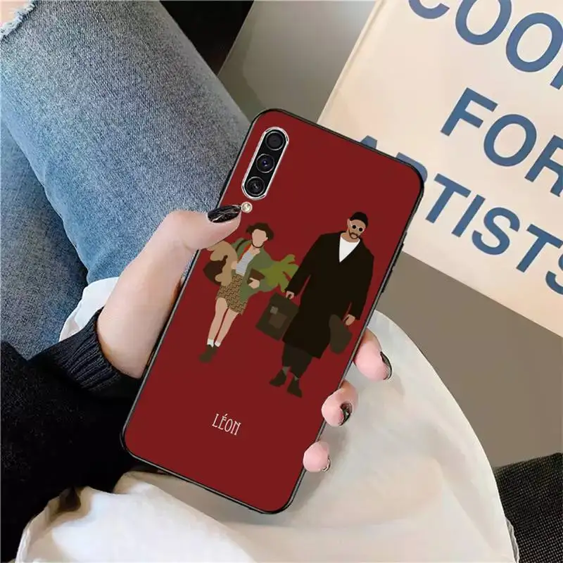 

Leon Matilda Natalie Portman TV series Phone Case For Samsung galaxy S 9 10 20 A 10 21 30 31 40 50 51 71 s note 20 j 4 2018 plus
