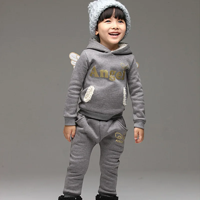 Детский комплект одежды V-TREE флисовый спортивный костюм для мальчиков зимние