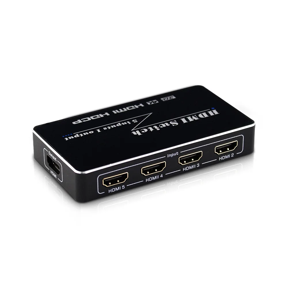 

1080P 4K HDMI Video Switch Switcher HDMI 5 Input in 1 Output out 5x1 Converter Display for DVD Xbox PS3 PS4 Laptop PC To TV HDTV