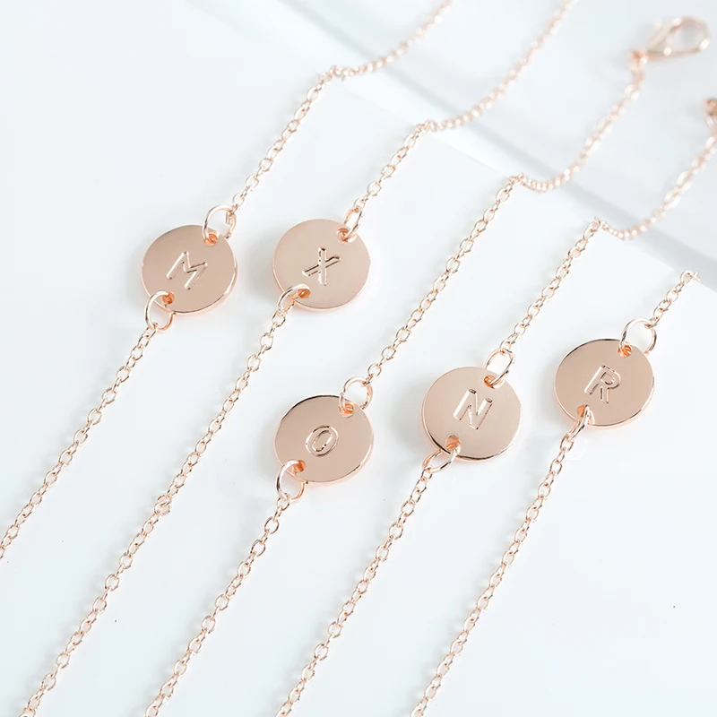 Модный браслет и золотистого цвета круглые металлические регулируемые браслеты